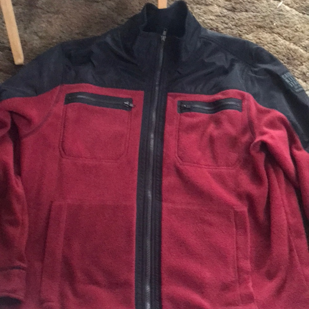 Men’s XXL Calvin Klein Zip Up Fleece Jacket